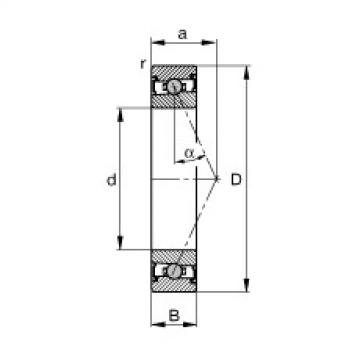 Bantalan HCS7001-E-T-P4S FAG