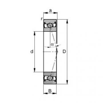 Bantalan HCS71912-C-T-P4S FAG