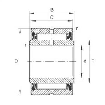 Bantalan NA4905-2RSR INA