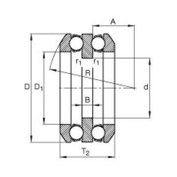 Bantalan 54317 FAG