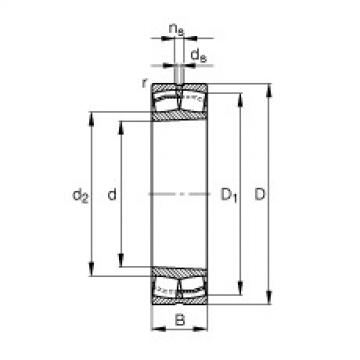 Bantalan 22310-E1-K-T41A FAG