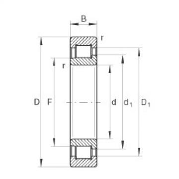 Bantalan SL192330-TB INA