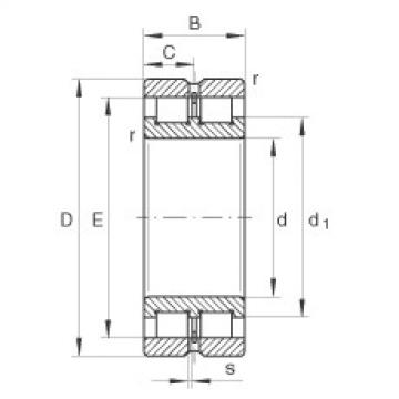 Bantalan SL024832 INA