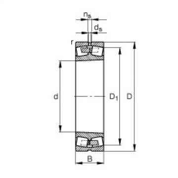 Bantalan 230/1250-B-K-MB FAG