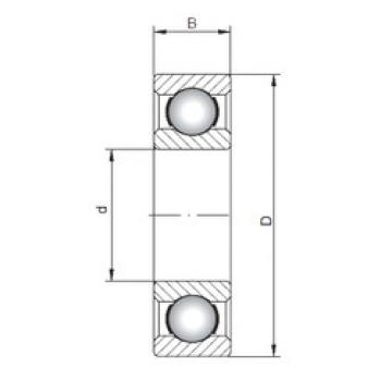 Bantalan 61906 ISO