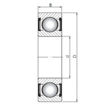 Bantalan 61806 ZZ ISO