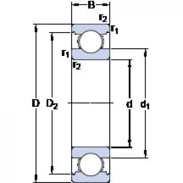 Bantalan 16004 SKF