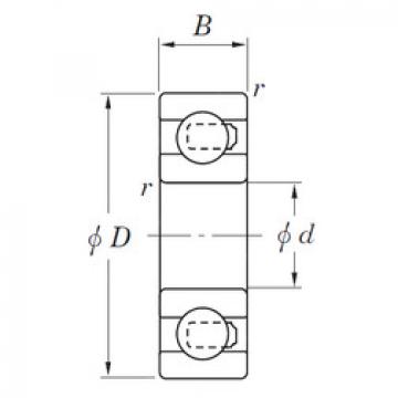 Bantalan 3NC605ST4 KOYO