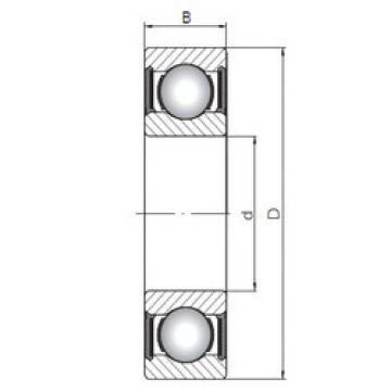 Bantalan 63005-2RS CX