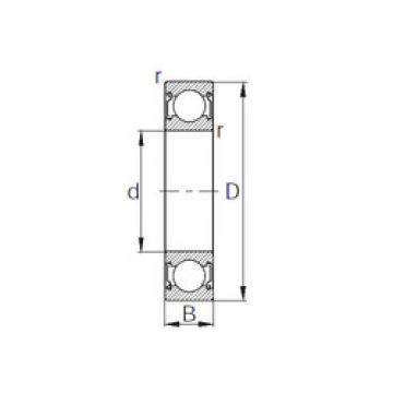 Bantalan 6212ZZ KBC