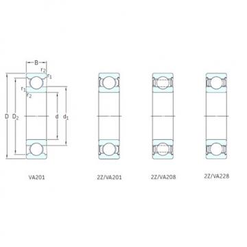 Bantalan 6209-2Z/VA228 SKF