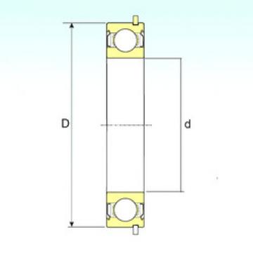 Bantalan 6203-ZZNR ISB