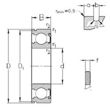 Bantalan 6009-Z-NR NKE