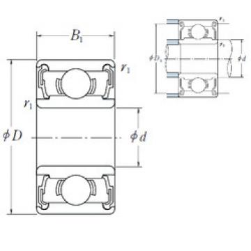 Bantalan 627 DD NSK