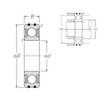 Bantalan AC-6005LLU NTN