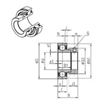 Bantalan CES206 SNR