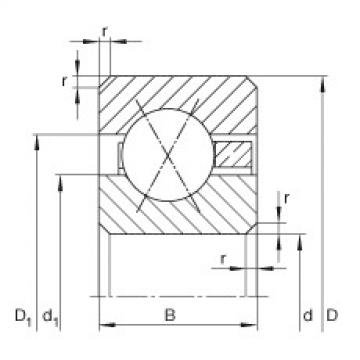 Bantalan CSXC080 INA