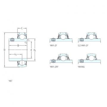 Bantalan YAR205-100-2F/AH SKF