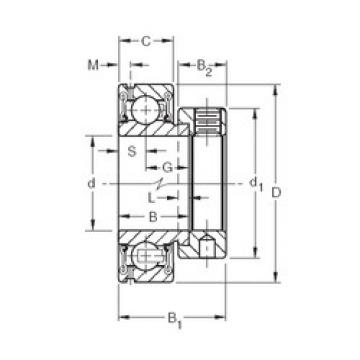 Bantalan GRAE17RR Timken