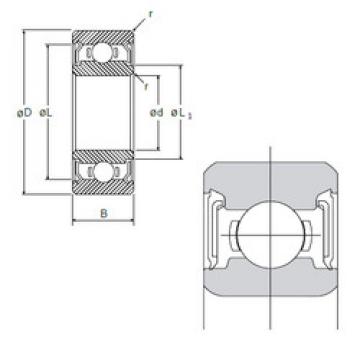 Bantalan L-1060DD NMB