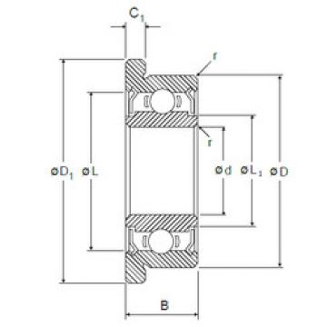 Bantalan LF-1790ZZ NMB