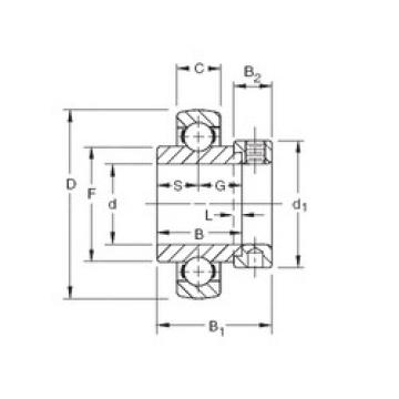 Bantalan SMN104KB Timken