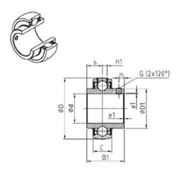 Bantalan UC206 SNR