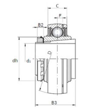 Bantalan UK213+H2313 CX