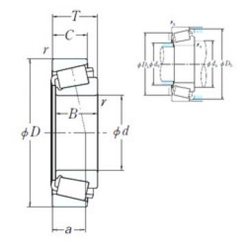 Bantalan EE116050/116097 NSK