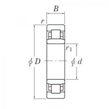 Bantalan 3NC NU1011 FY KOYO