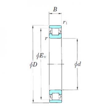 Bantalan N1022 KOYO