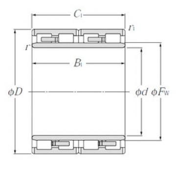 Bantalan 4R5611 NTN