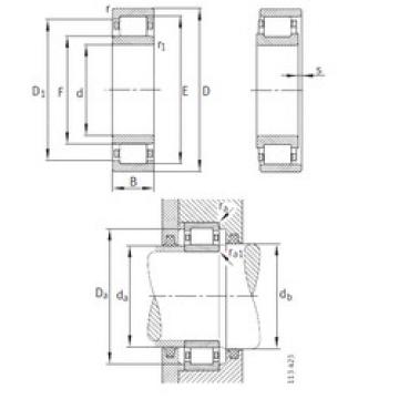 Bantalan NU248-E-M1 FAG