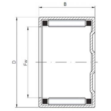 Bantalan BK0408 ISO