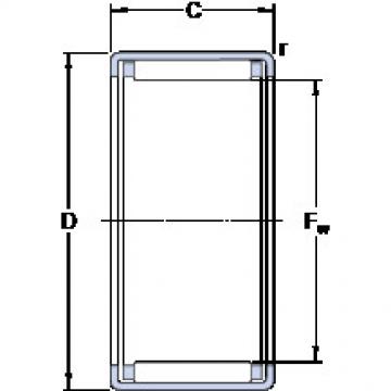 Bantalan HK 0408 SKF