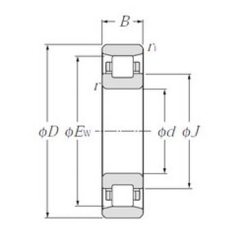 Bantalan N1026 NTN