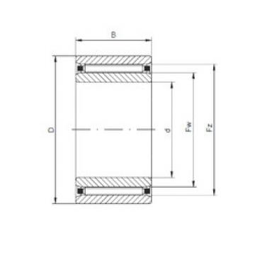 Bantalan NAO25x40x17 CX