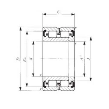 Bantalan NAU 4905UU IKO