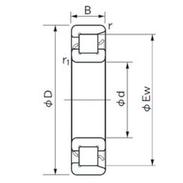 Bantalan NF 1020 NACHI