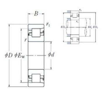 Bantalan NF 409 NSK