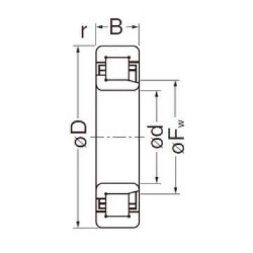 Bantalan NJ309EG NACHI