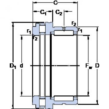 Bantalan NKXR 25 SKF