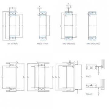 Bantalan NN 3010 KTN/SP SKF