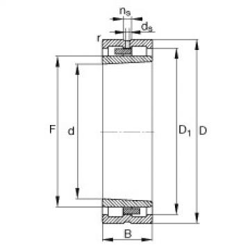 Bantalan NNU4921-S-K-M-SP FAG