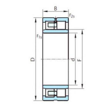 Bantalan NNU49/630 PSL