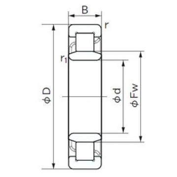 Bantalan NU 2328 E NACHI