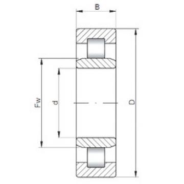 Bantalan NU2219 E CX