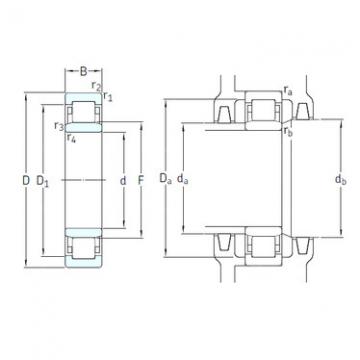 Bantalan NU314ECM/HC5C3 SKF