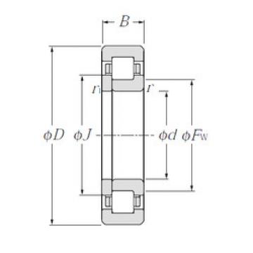 Bantalan NUP306E CYSD