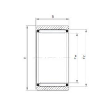 Bantalan RNAO16x28x12 CX